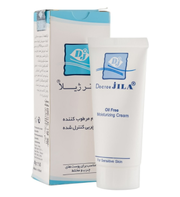 کرم مرطوب کننده با چربی کنترل شده دکتر ژیلا حجم 6۰ میلی لیتر
