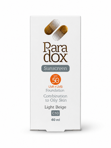 کرم ضد آفتاب +SPF50 مناسب پوست مختلط تا چرب پارادوکس 40 میلی لیتر