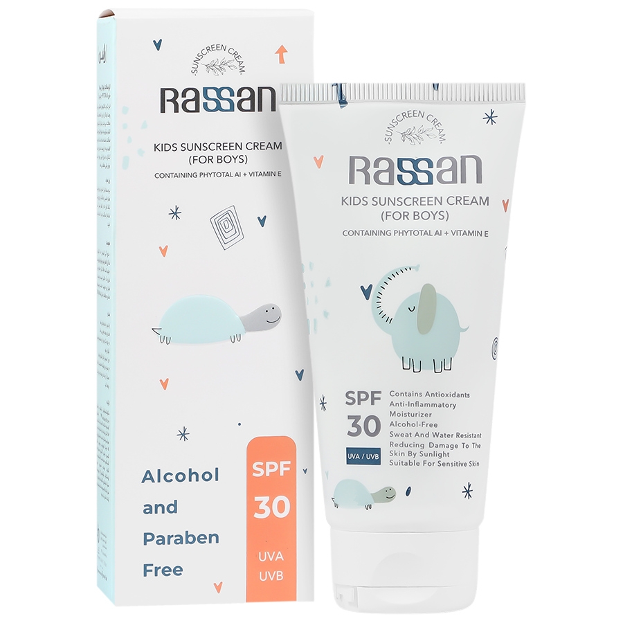 کرم ضد آفتاب کودکان پسرانه SPF30 راسن